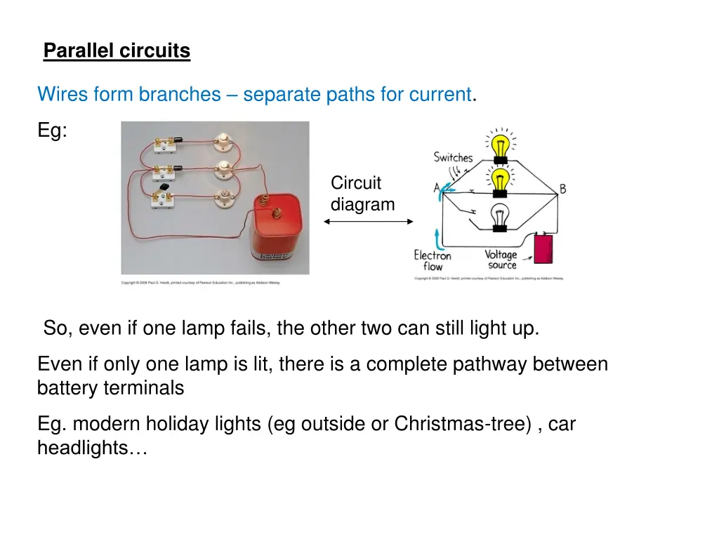 parallel circuits