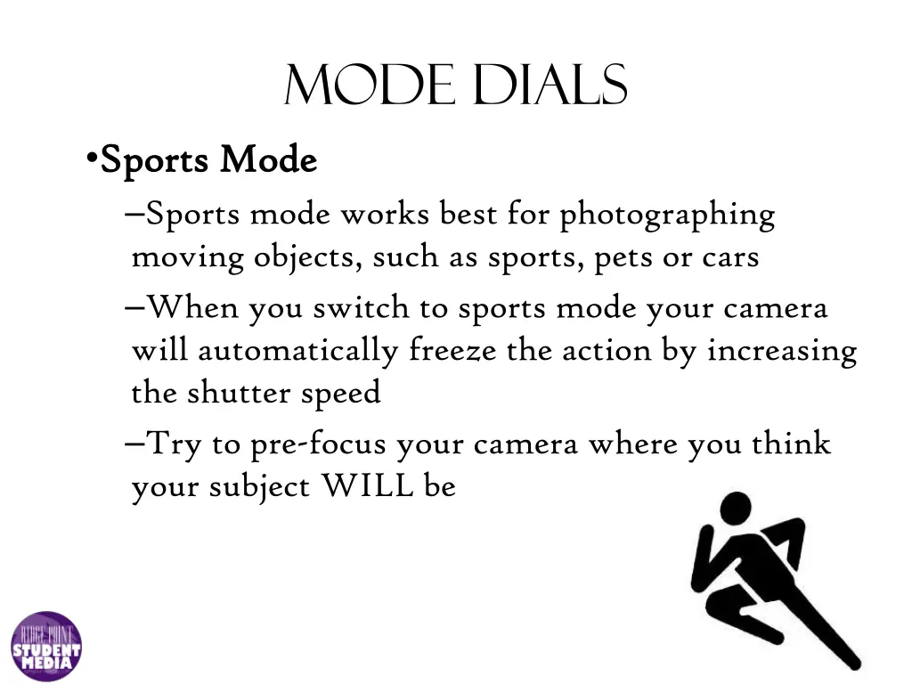 mode dials 1