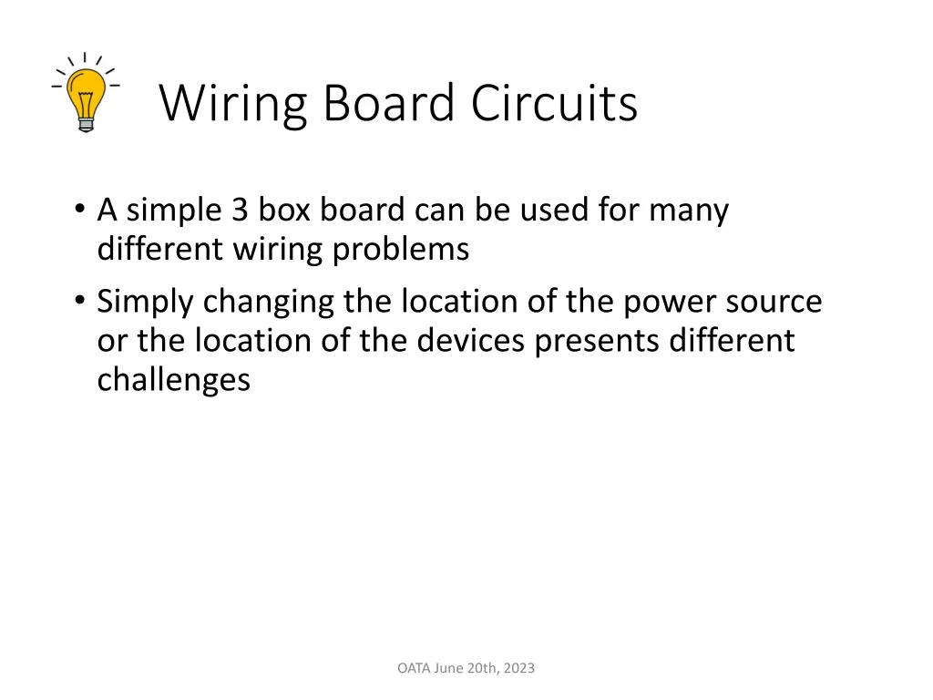 wiring board circuits