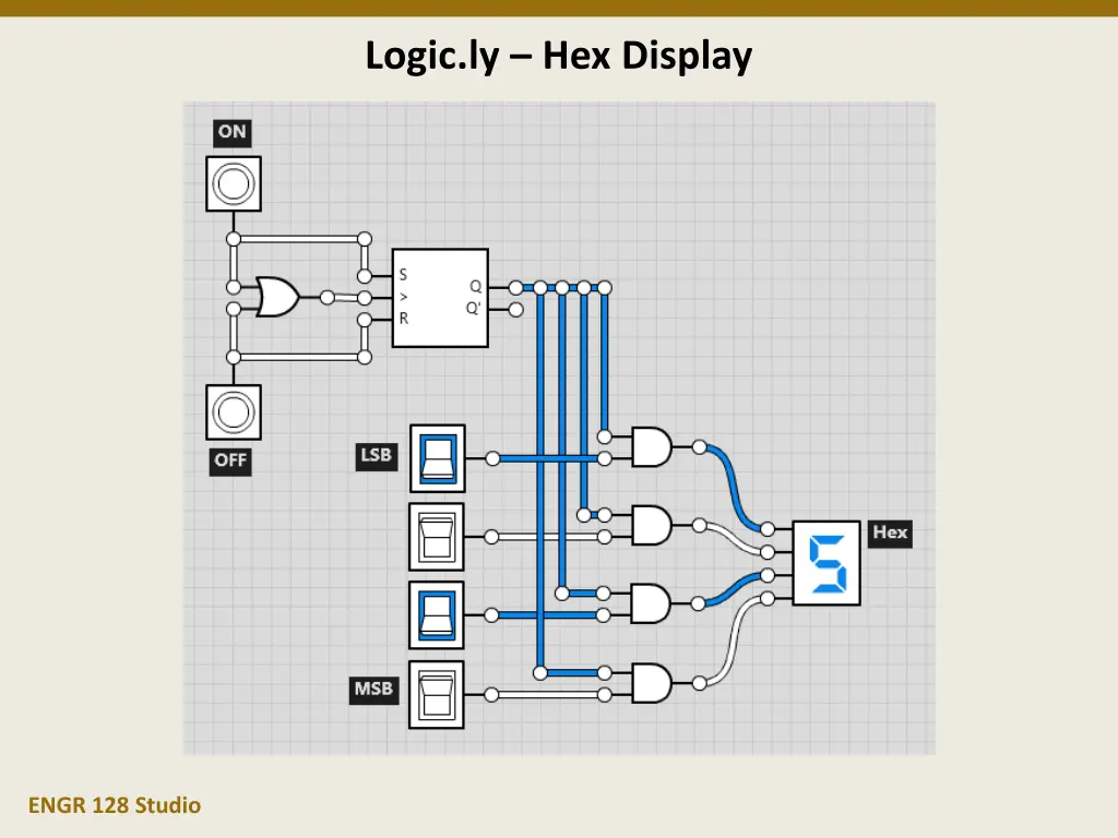 logic ly hex display