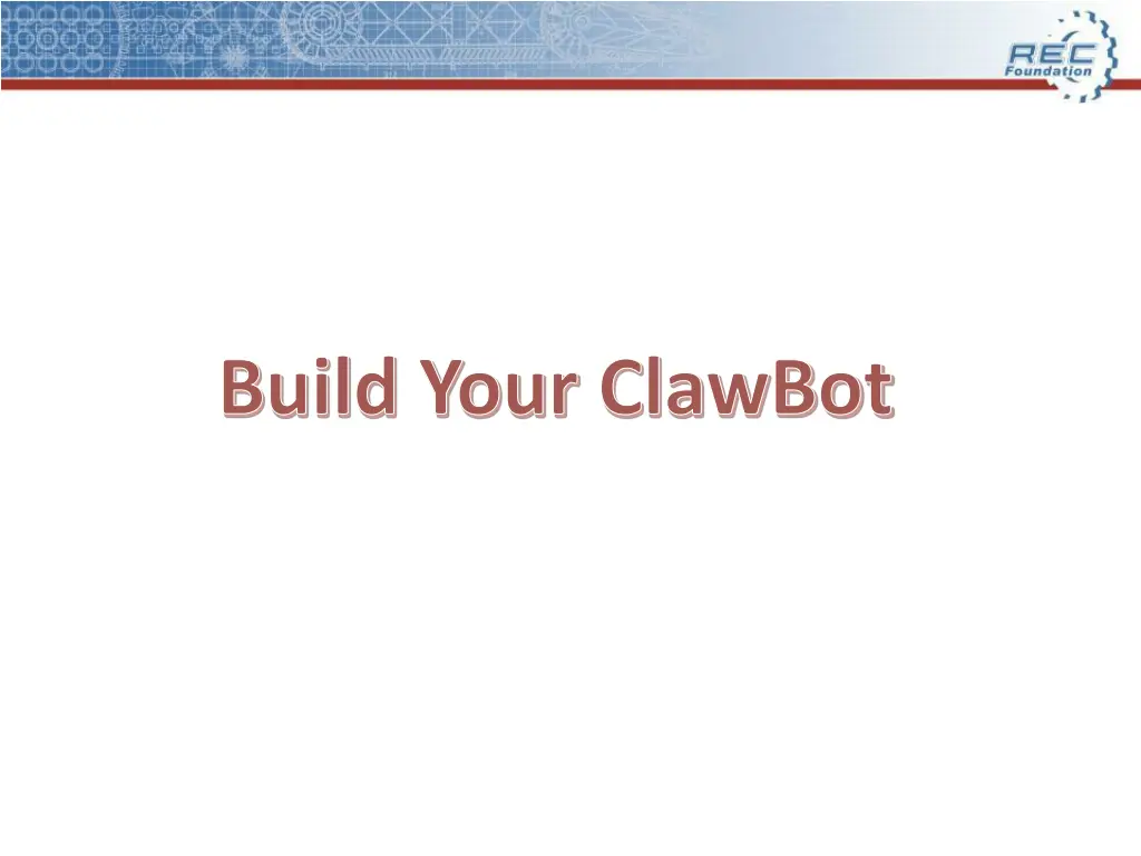 build your clawbot