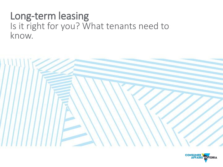 long long term leasing term leasing is it right