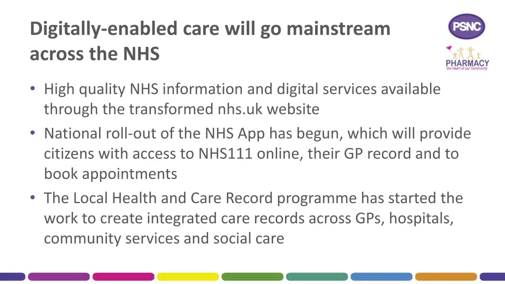 digitally enabled care will go mainstream across