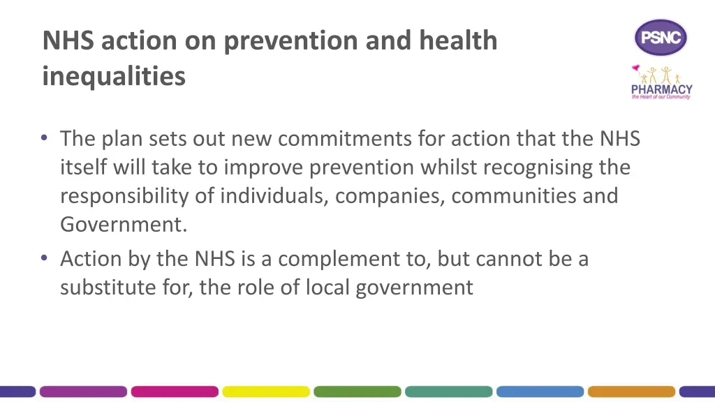 nhs action on prevention and health inequalities