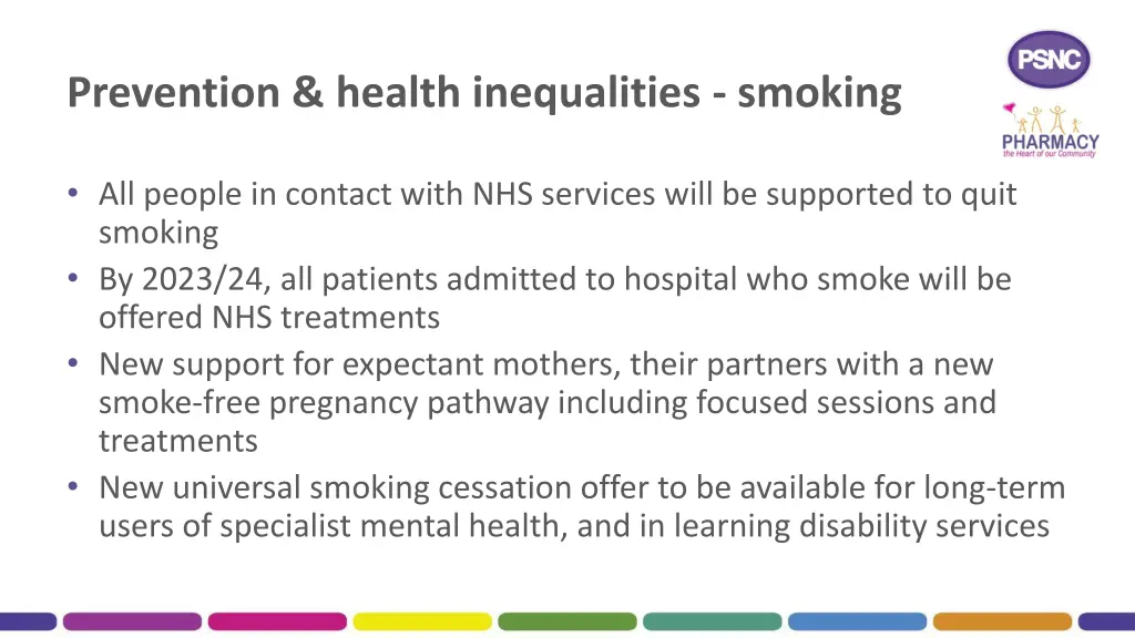 prevention health inequalities smoking