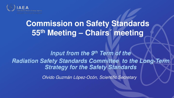 commission on safety standards 55 th meeting