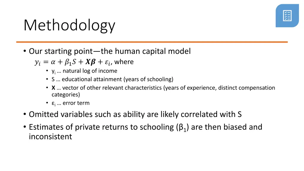 methodology