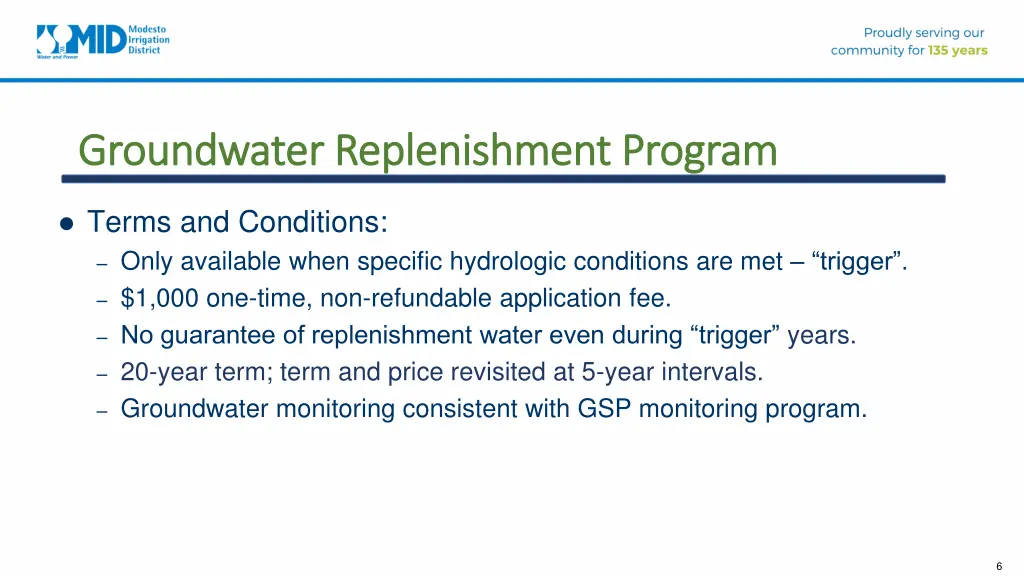 groundwater replenishment program groundwater