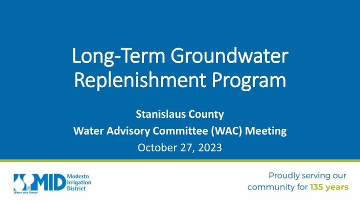 long long term groundwater term groundwater