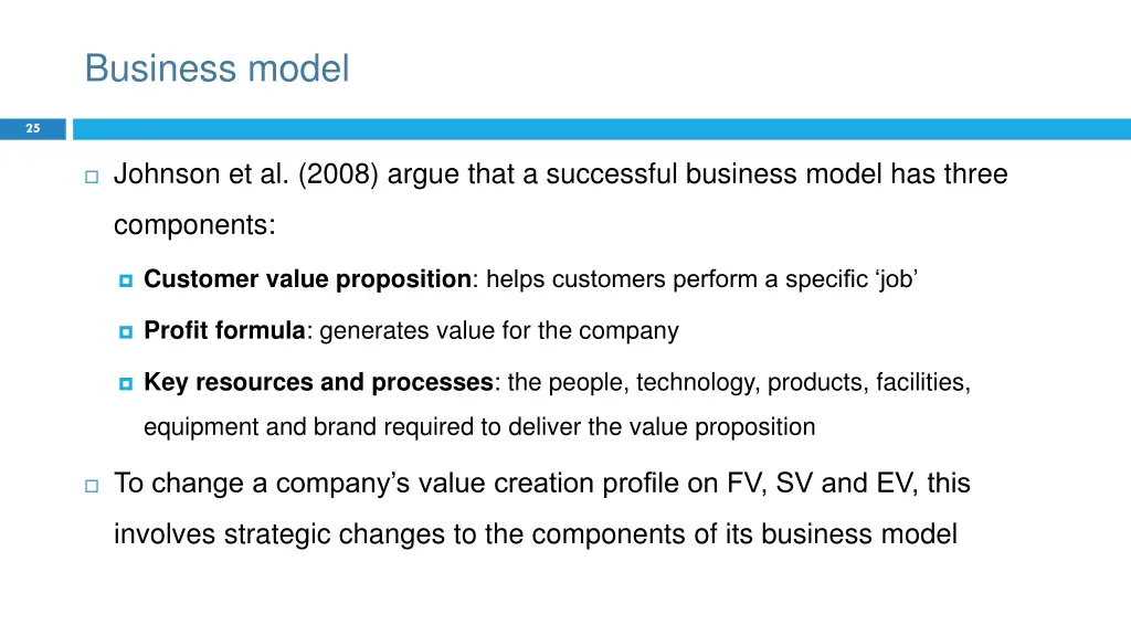 business model