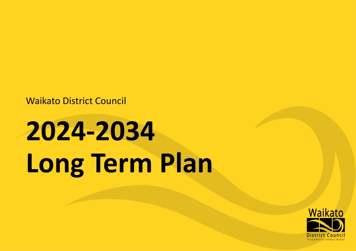 waikato district council 2024 2034 long term plan