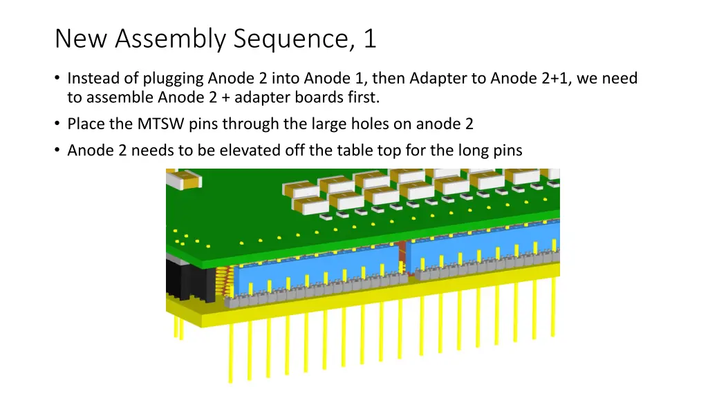 new assembly sequence 1