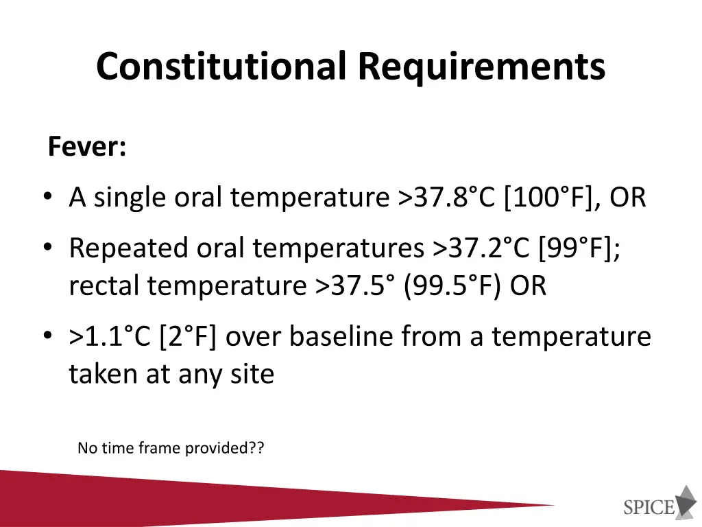 constitutional requirements