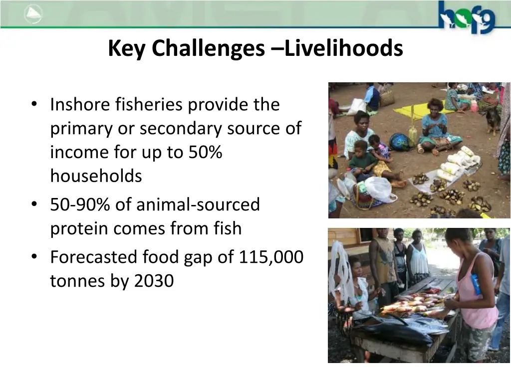 key challenges livelihoods