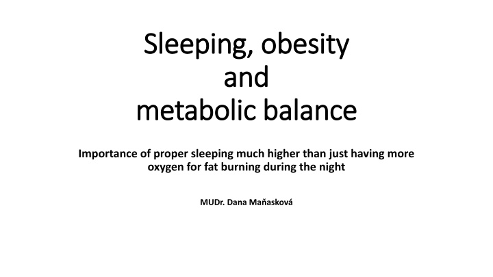 sleeping obesity sleeping obesity