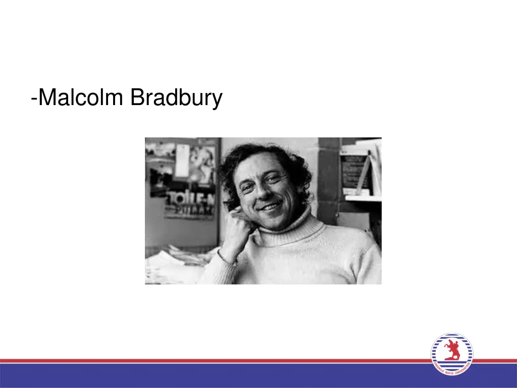 malcolm bradbury