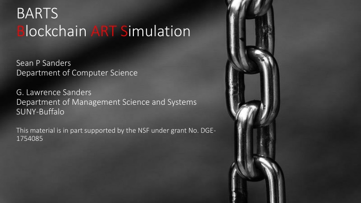 barts blockchain art simulation