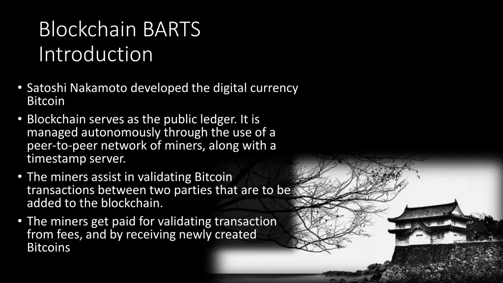 blockchain barts introduction