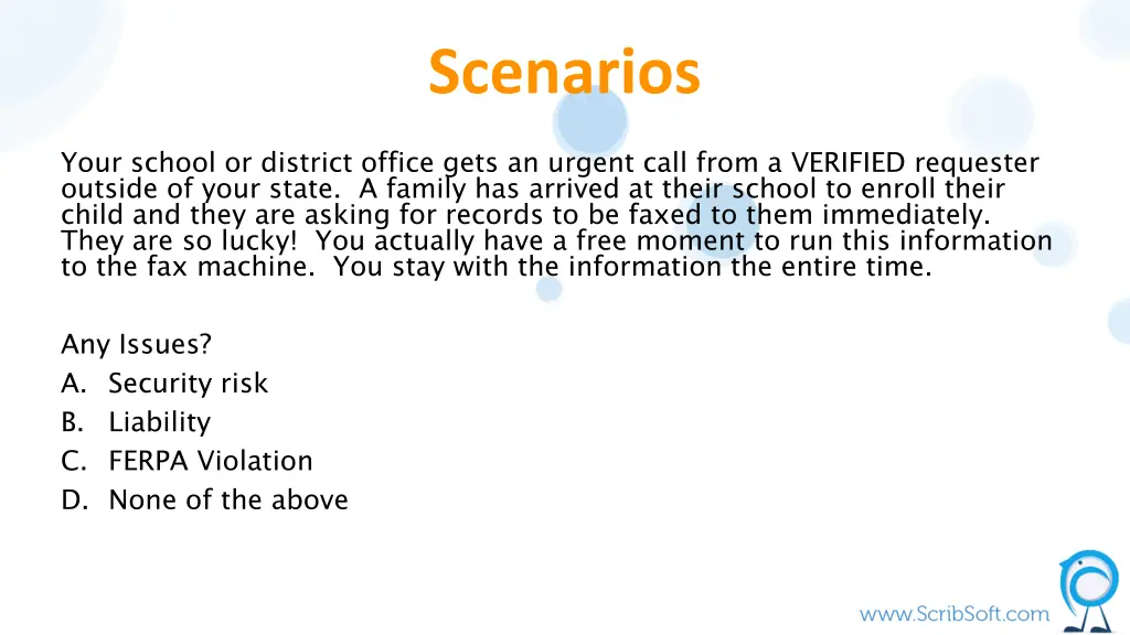 scenarios 2