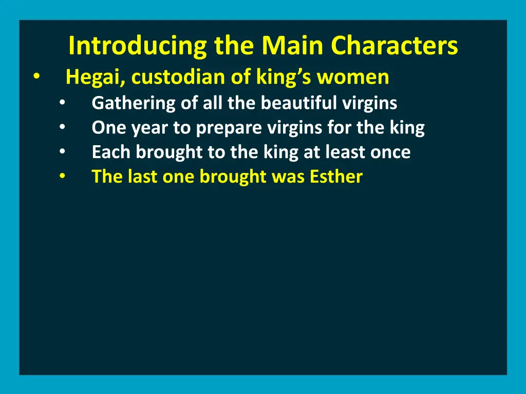 introducing the main characters hegai custodian 4