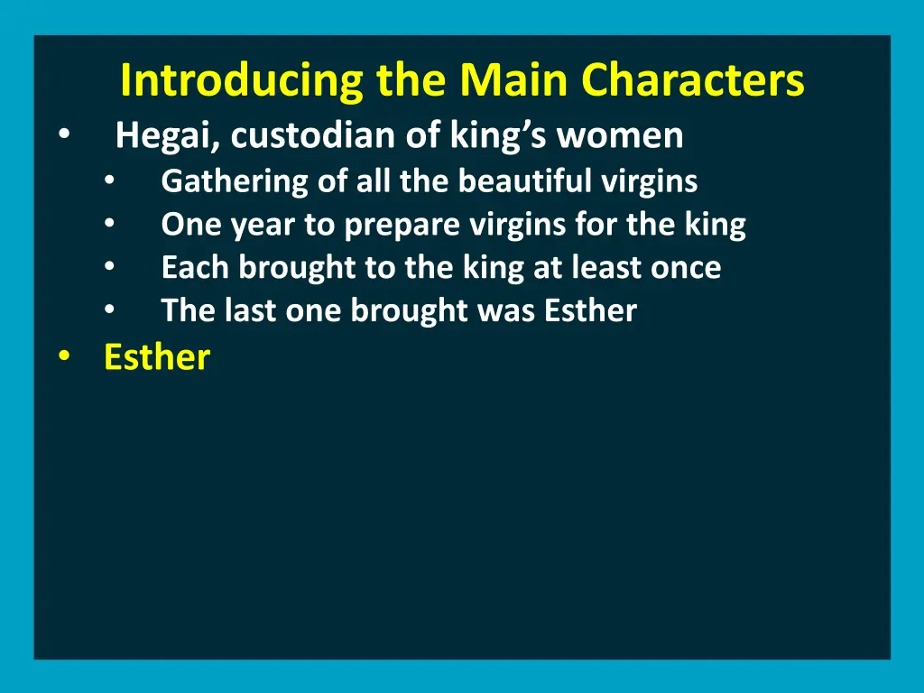 introducing the main characters hegai custodian 5