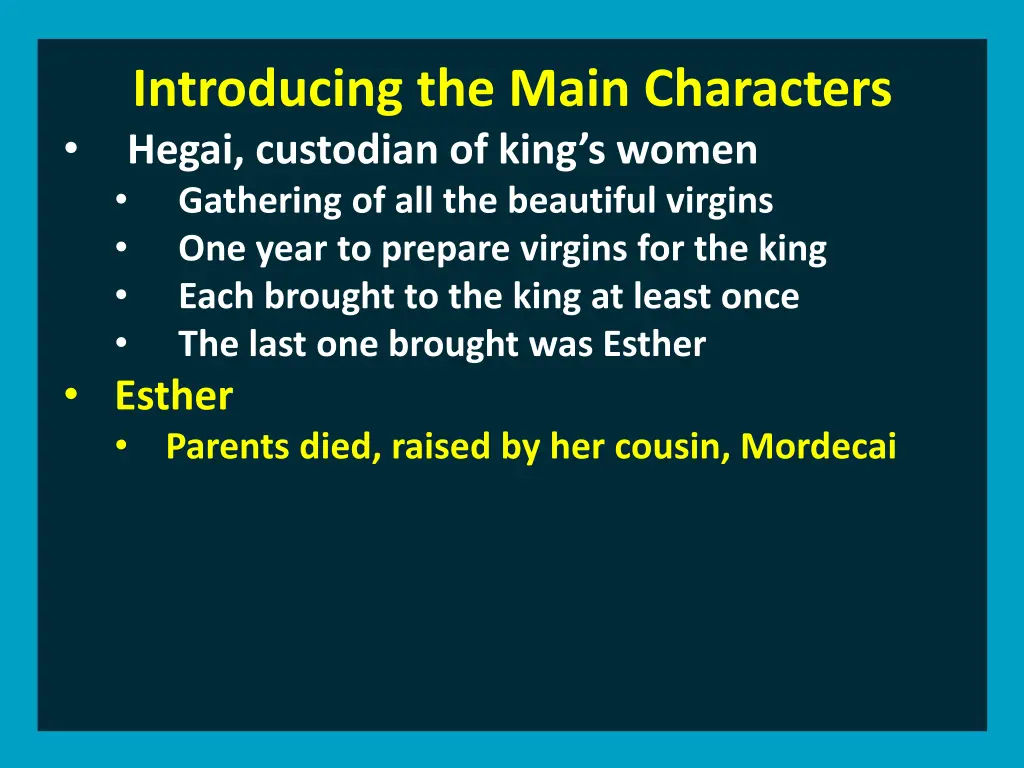 introducing the main characters hegai custodian 6