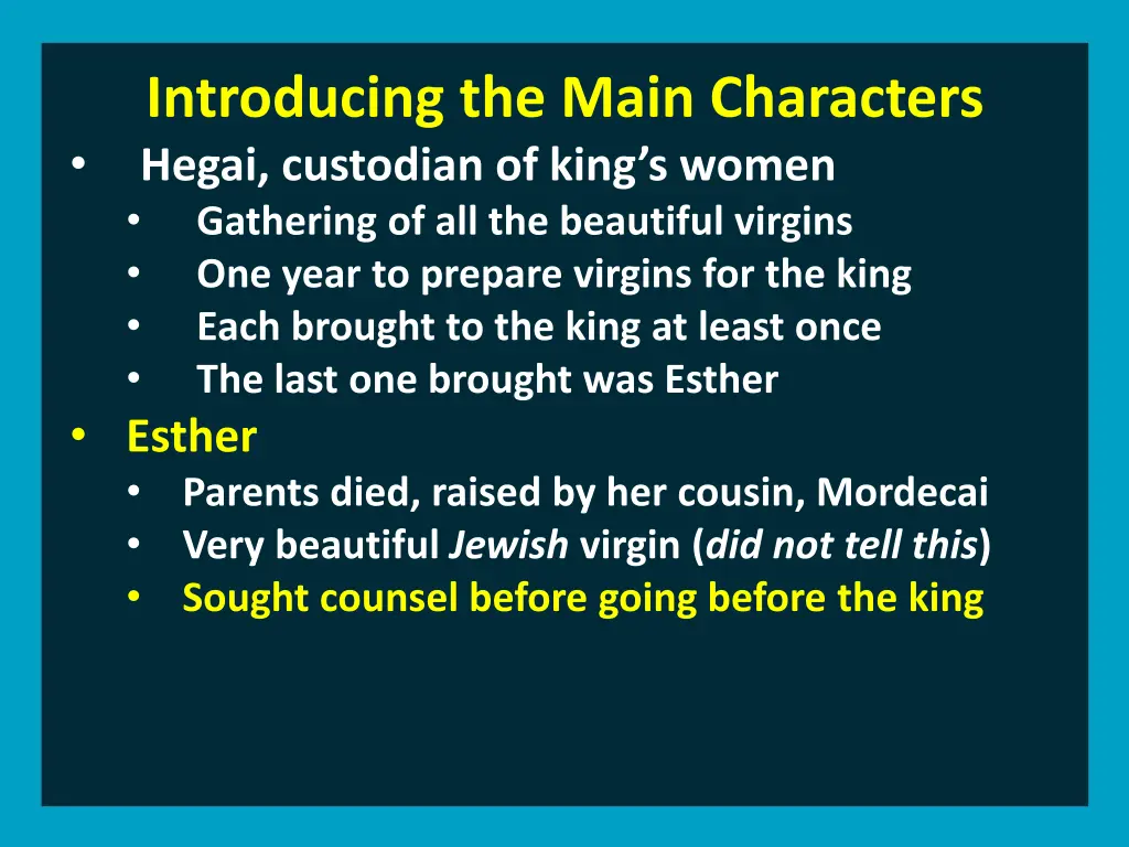 introducing the main characters hegai custodian 8