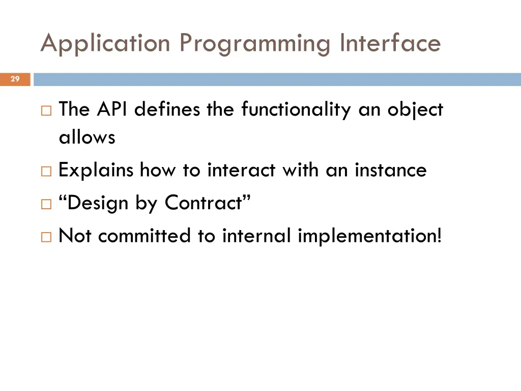 application programming interface