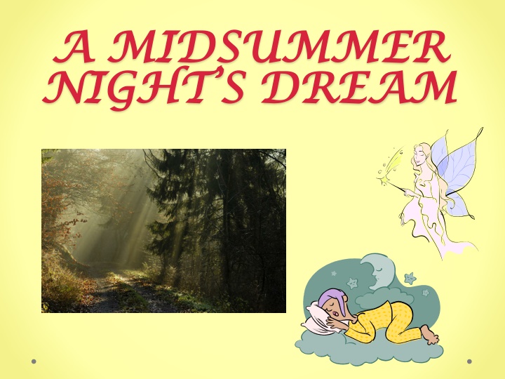 a midsummer a midsummer night s dream night