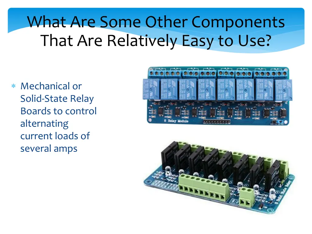 what are some other components that 2