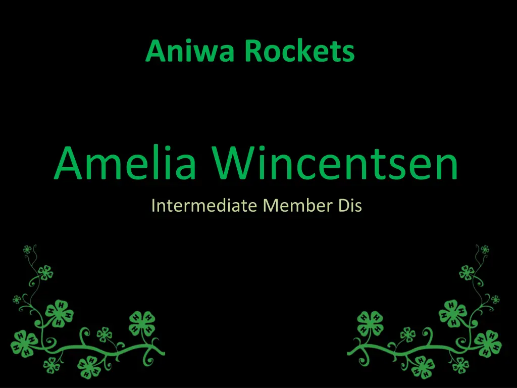 aniwa rockets 5