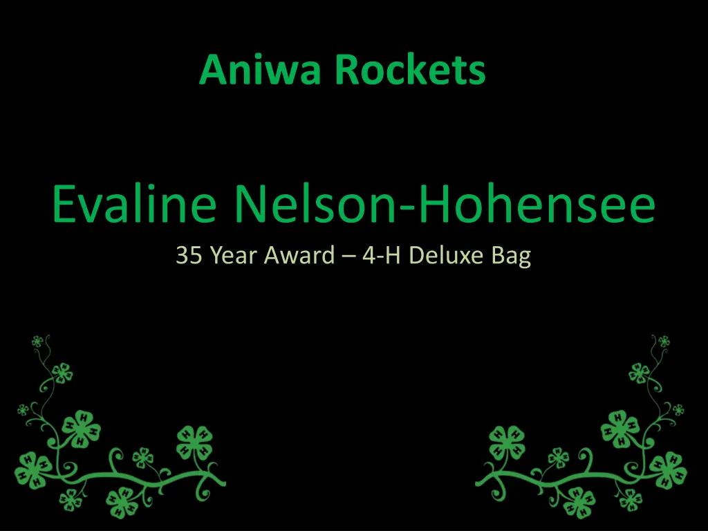 aniwa rockets 8