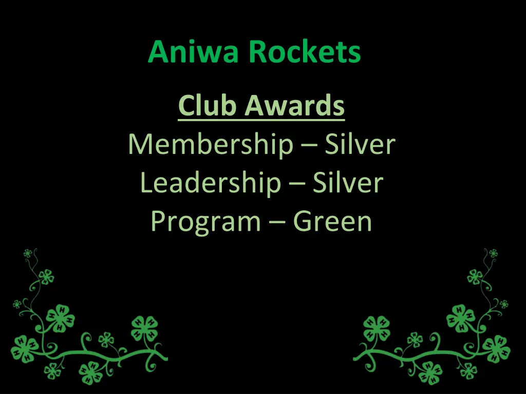 aniwa rockets