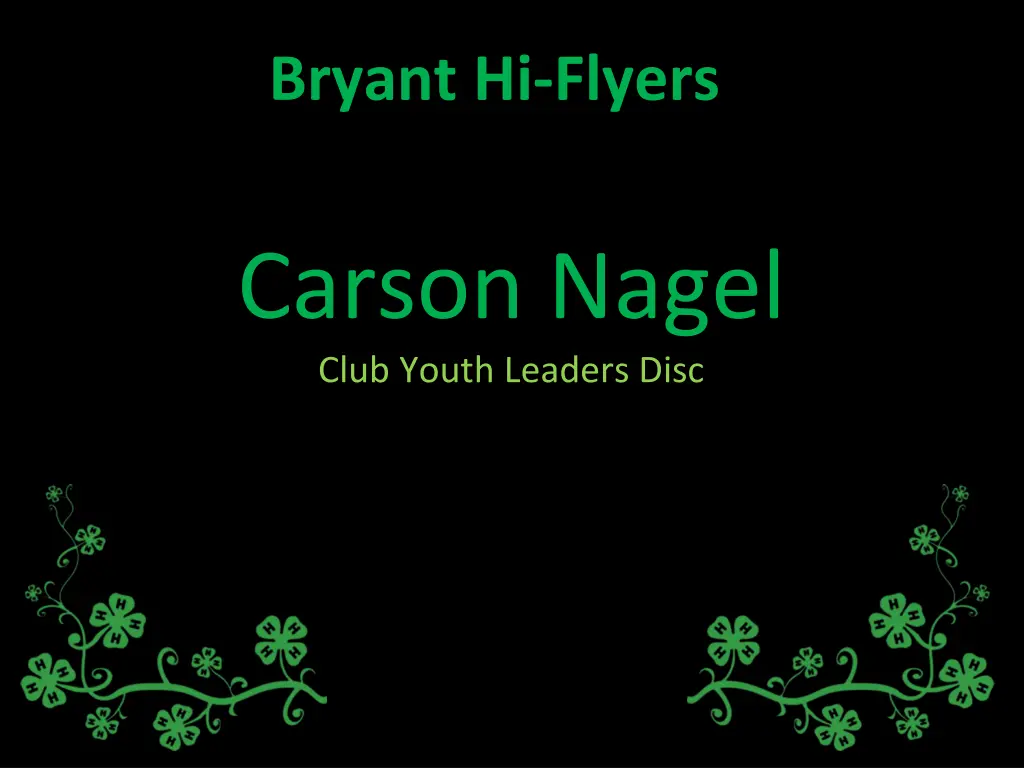 bryant hi flyers 14