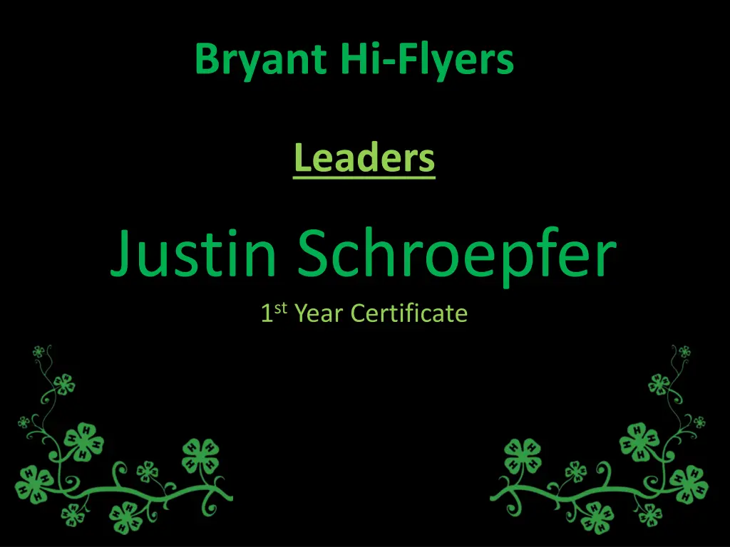 bryant hi flyers 17