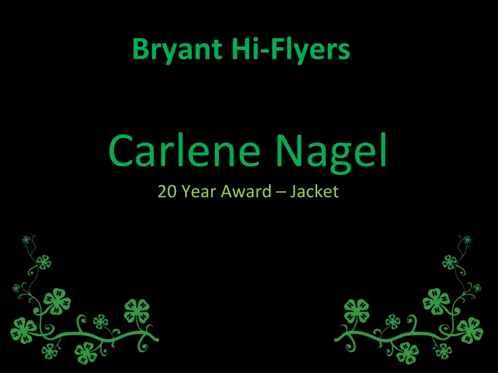 bryant hi flyers 19