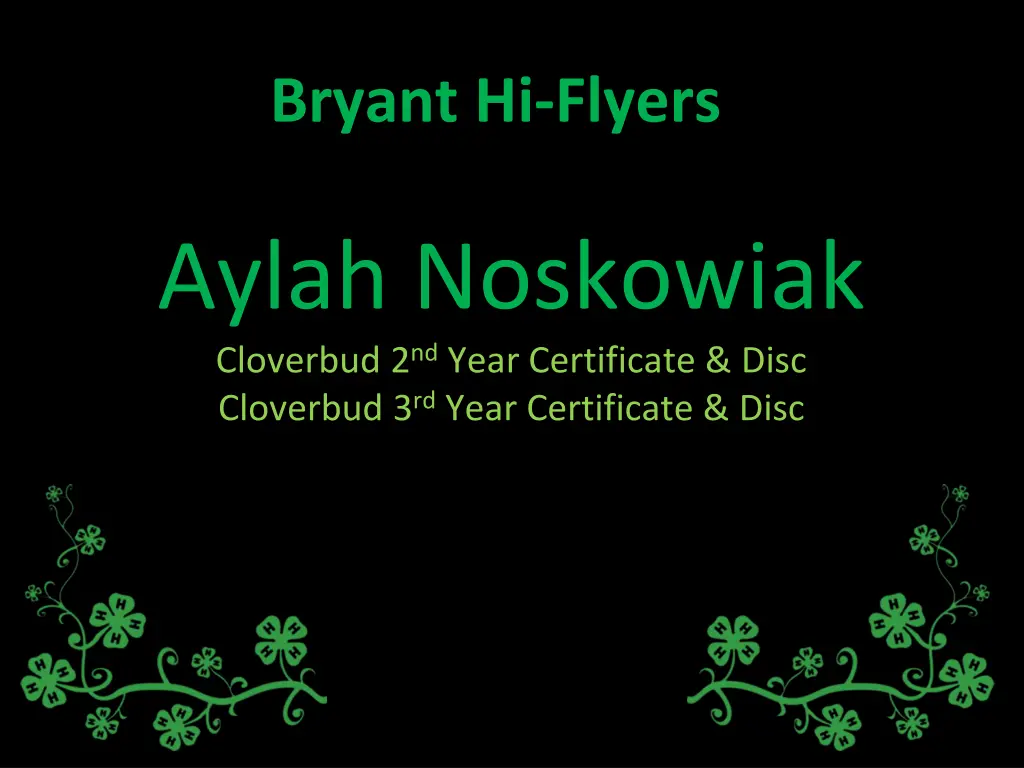 bryant hi flyers 3