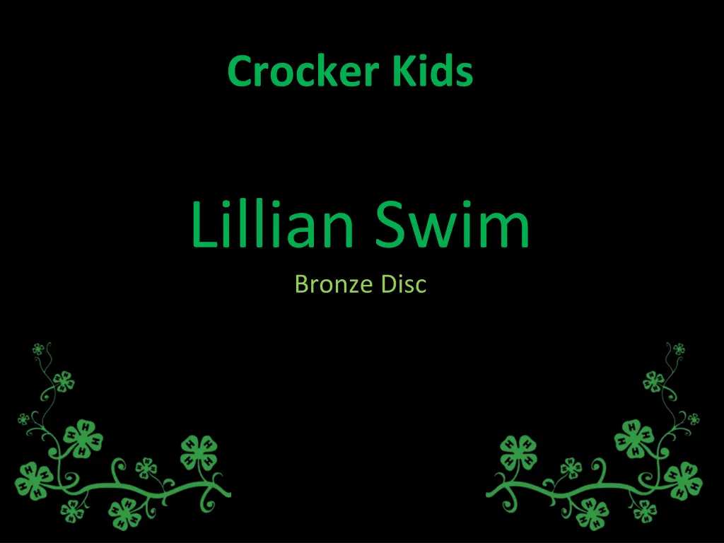 crocker kids 5