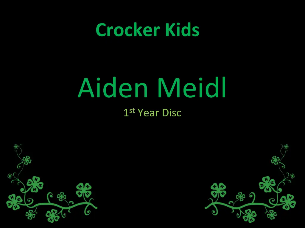 crocker kids 6