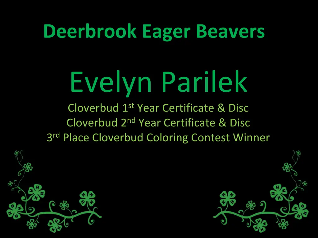 deerbrook eager beavers 2