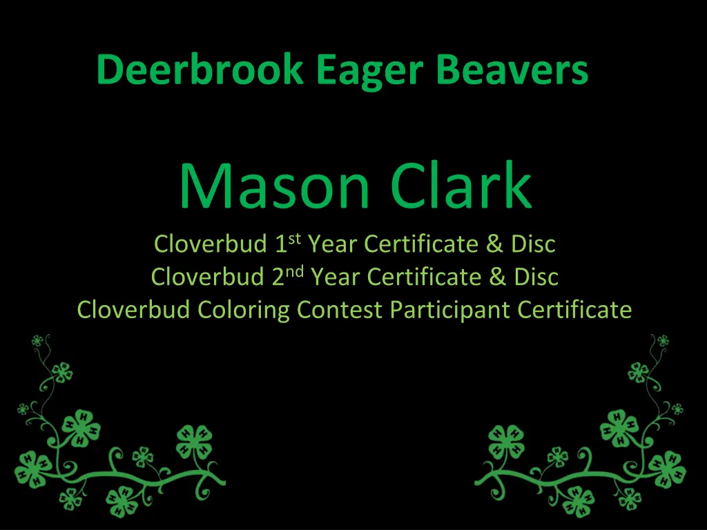 deerbrook eager beavers 3