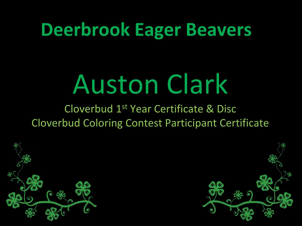 deerbrook eager beavers 4