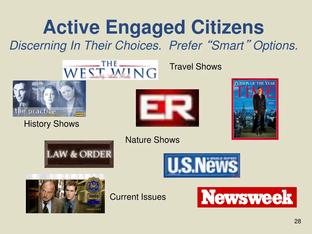 active engaged citizens discerning in their