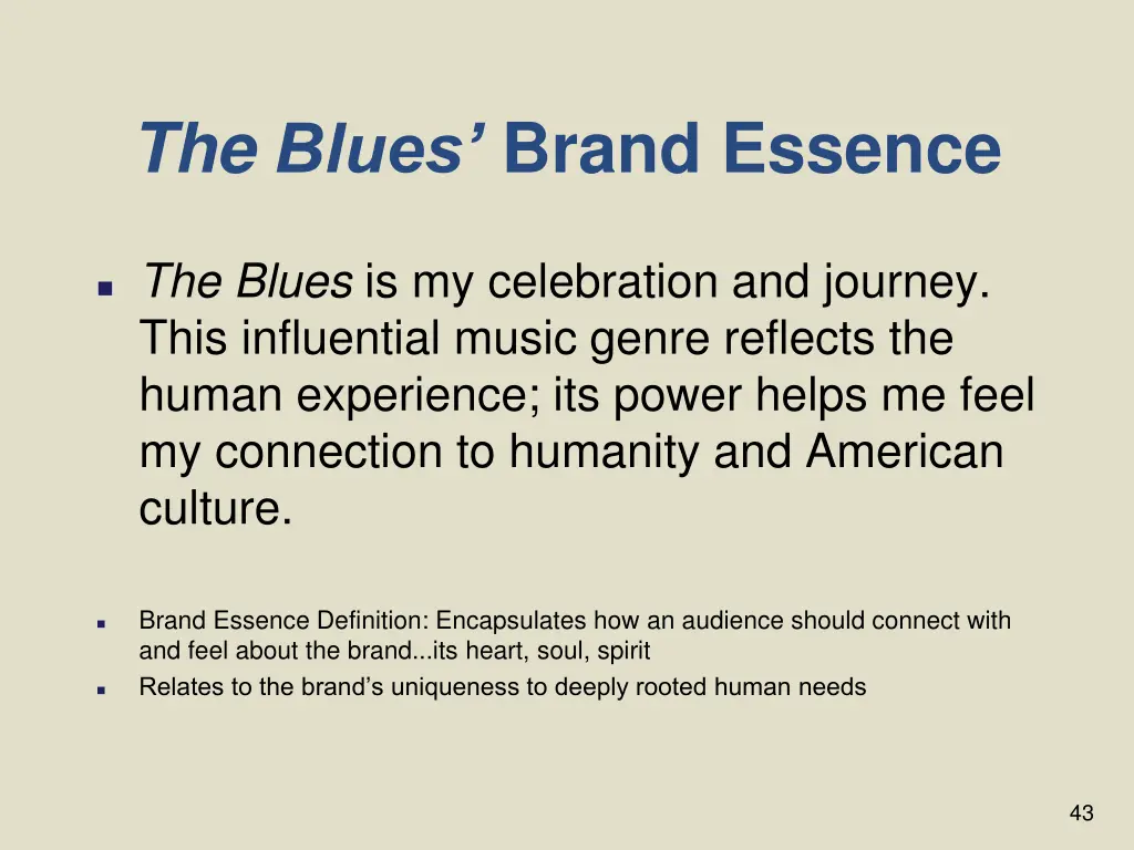 the blues brand essence