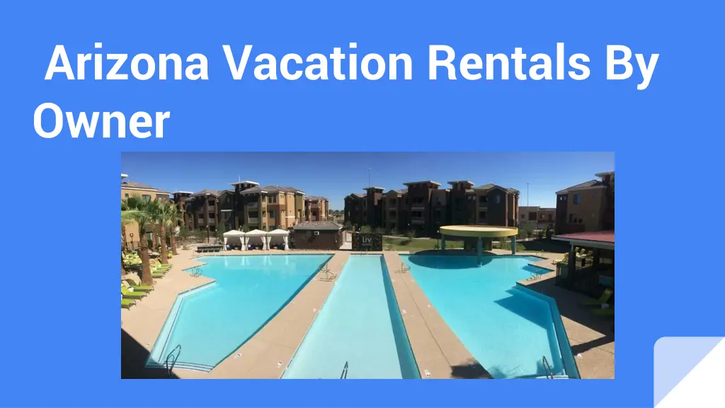 arizona vacation rentals by owner