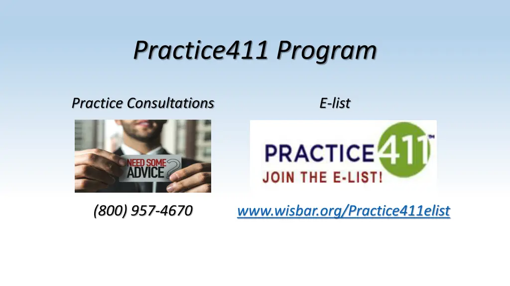 practice411 program