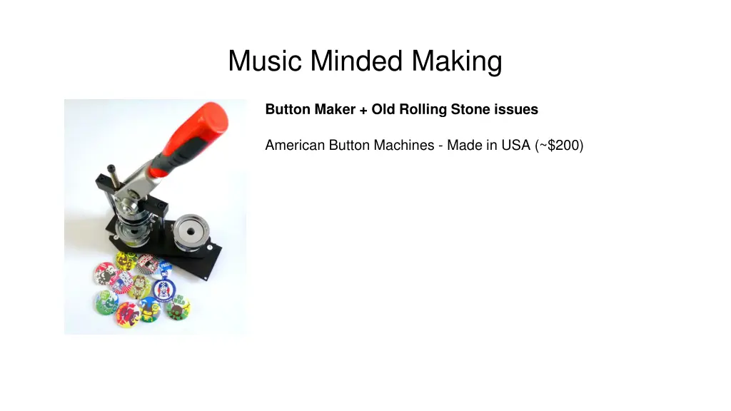 music minded making 1