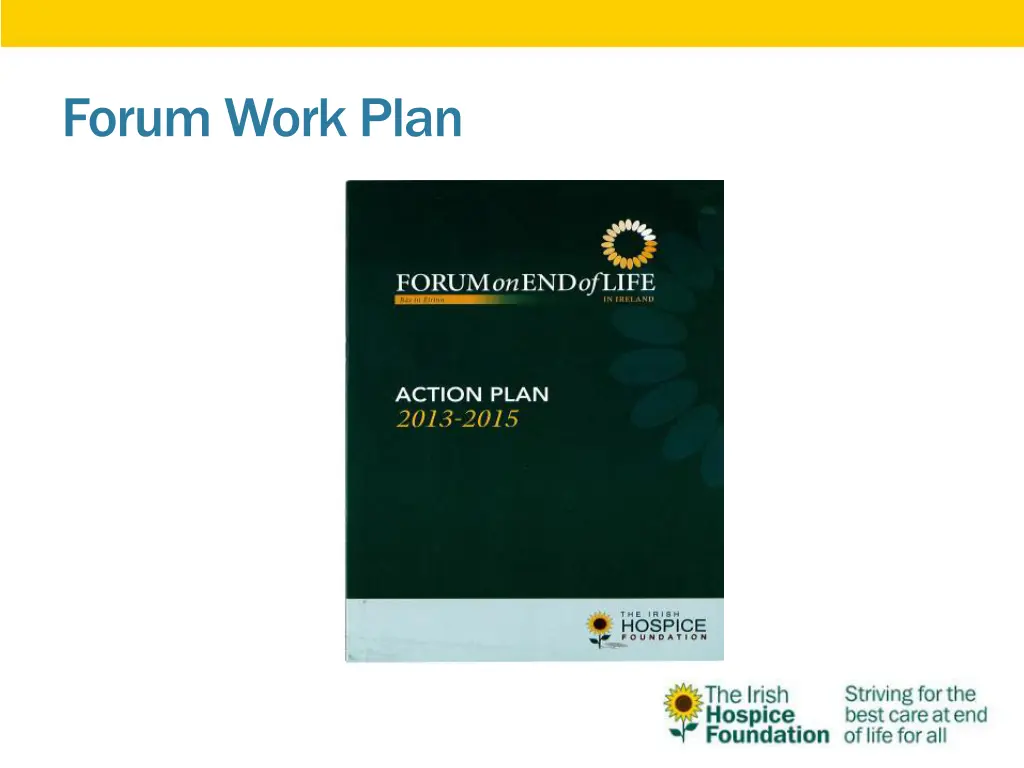 forum work plan