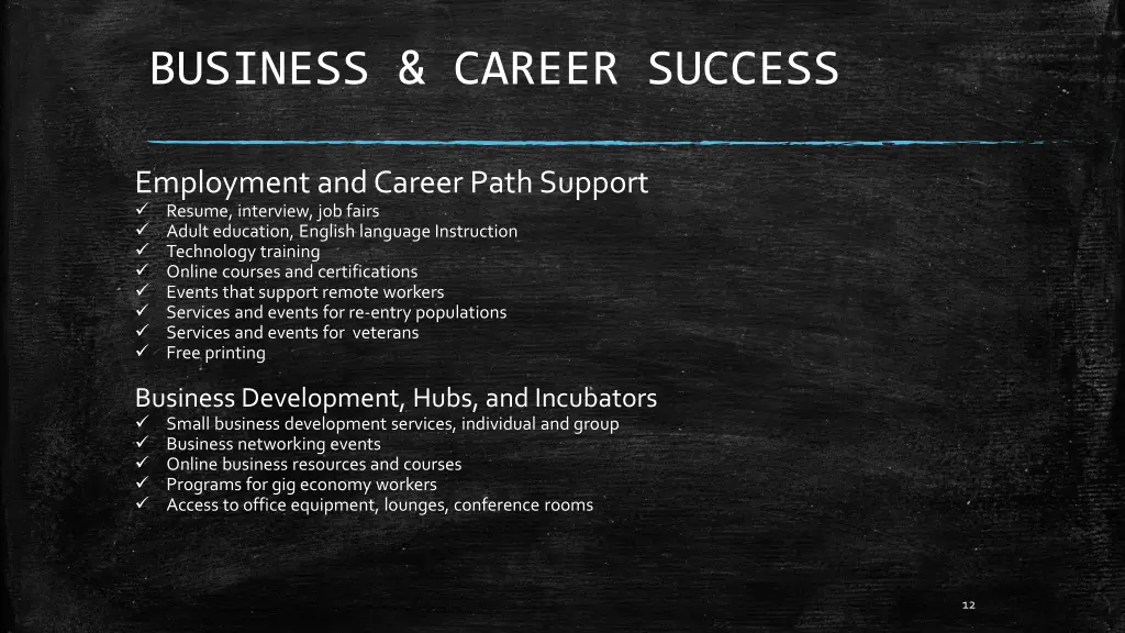 business career success