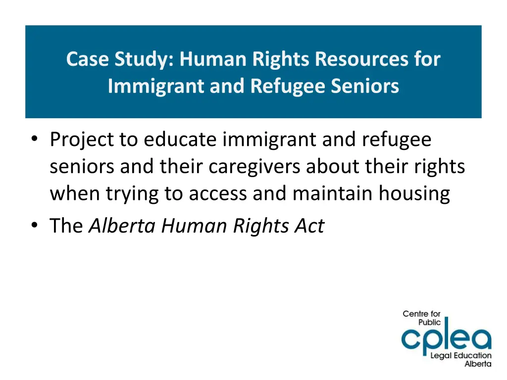 case study human rights resources for immigrant